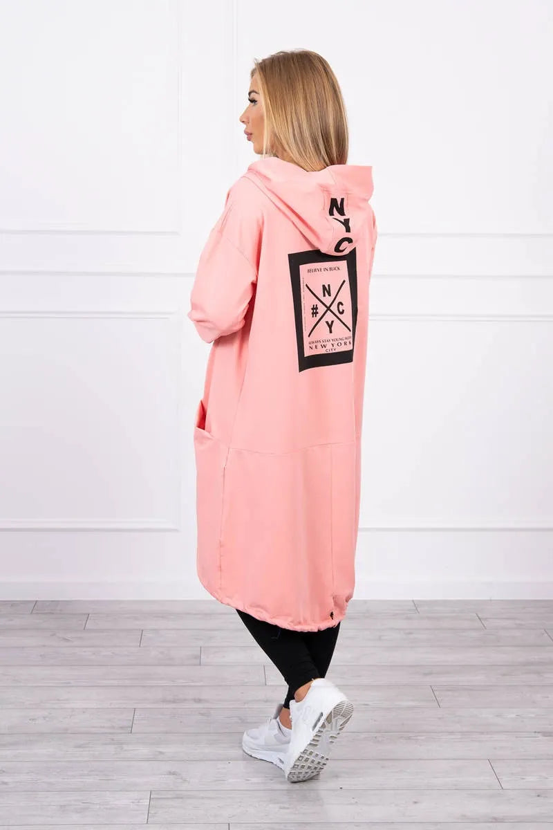Пелерина с качулка Oversize 0044