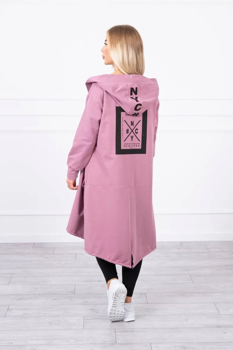 Пелерина с качулка Oversize 0044