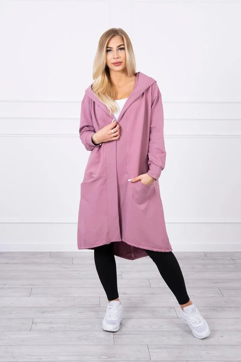 Пелерина с качулка Oversize 0044