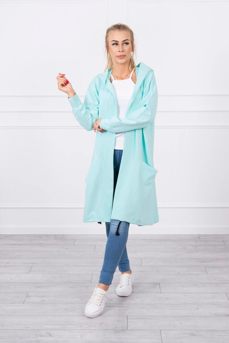 Пелерина с качулка Oversize 0044