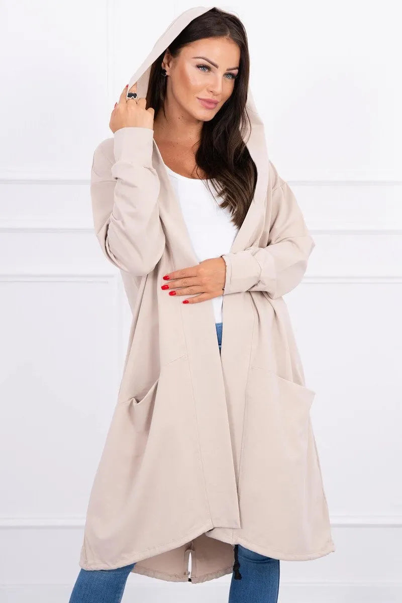 Пелерина с качулка Oversize 0044