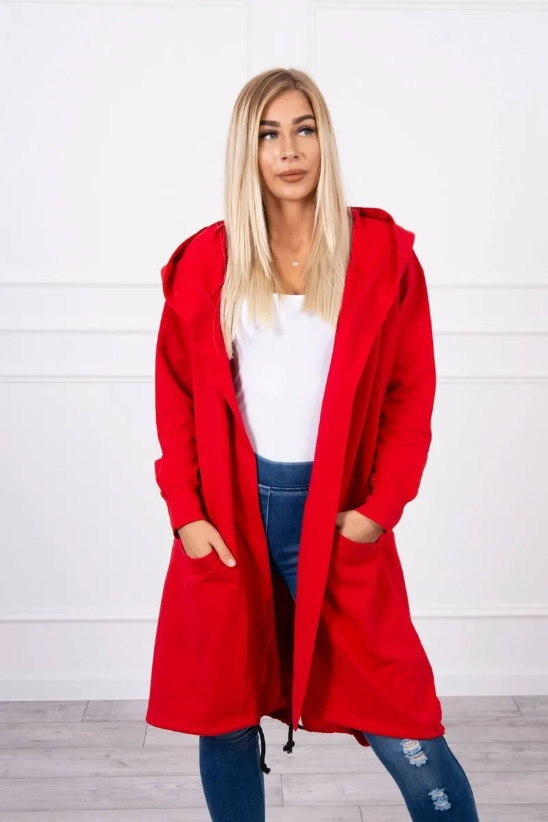 Пелерина с качулка Oversize 0044