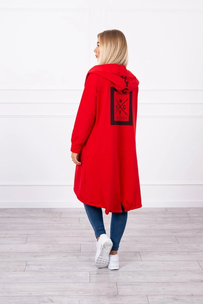 Пелерина с качулка Oversize 0044
