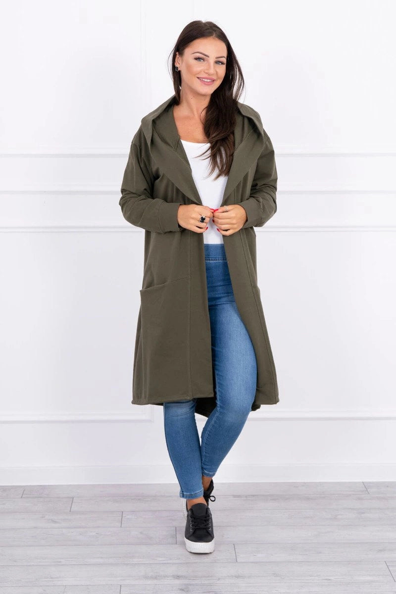 Пелерина с качулка Oversize 0044