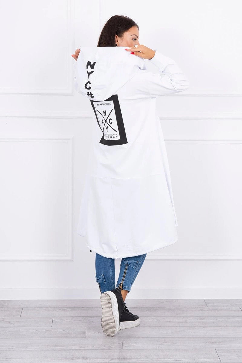 Пелерина с качулка Oversize 0044