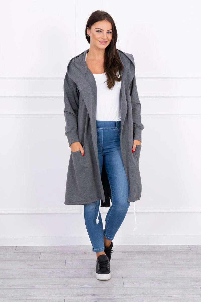 Пелерина с качулка Oversize 0044