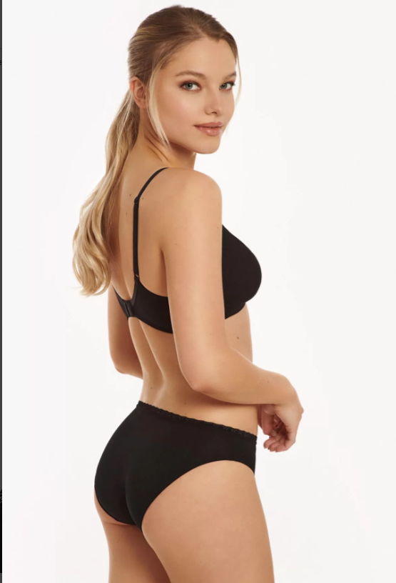 Памучен сутиен с меки чашки без банел Lisca Ines 020282