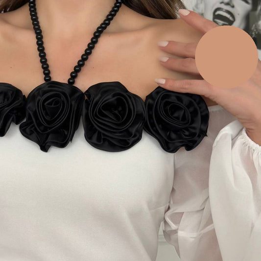 Елегантна рокля с голи рамене NPA-110002