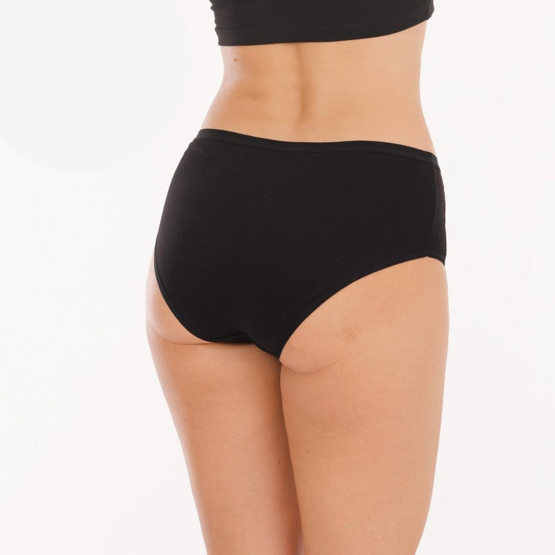 Макси памучни бикини с висока талия B-11615