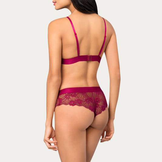 Дантелен комплект от бралет и бразилиана 1844