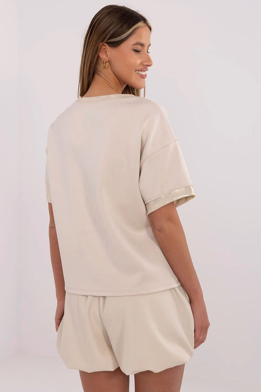 Дамска блуза с къс ръкав 212042