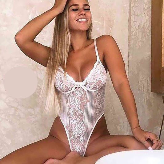 Дантелено Babydoll боди 2517