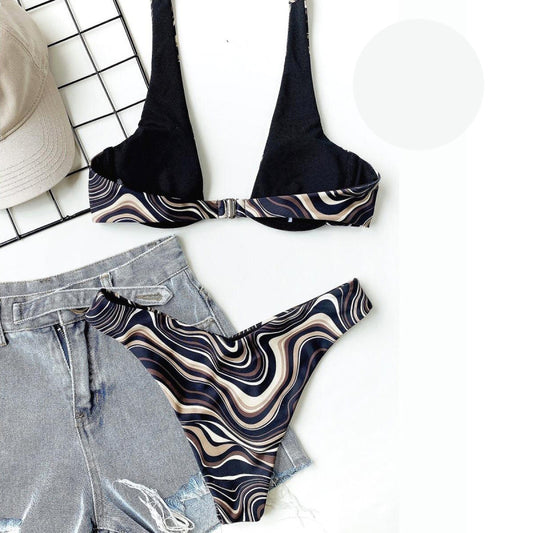 Бански от две части с бразилиани FT-2963