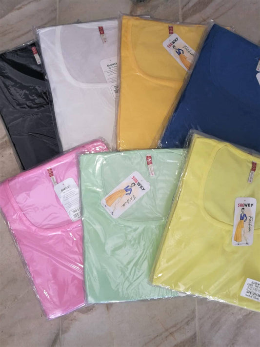 Дамска памучна тениска с къс ръкав Оля1