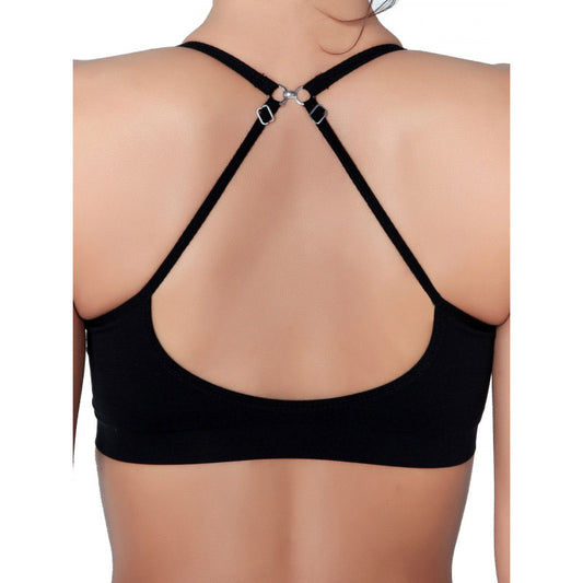 Спортен безшевен сутиен с кръстосани презрамки 4100