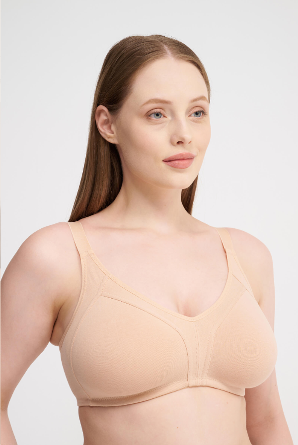 Памучен сутиен с меки чаши NATURANA5103