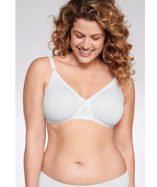 Памучен сутиен с меки чаши без банели NATURANA 5220