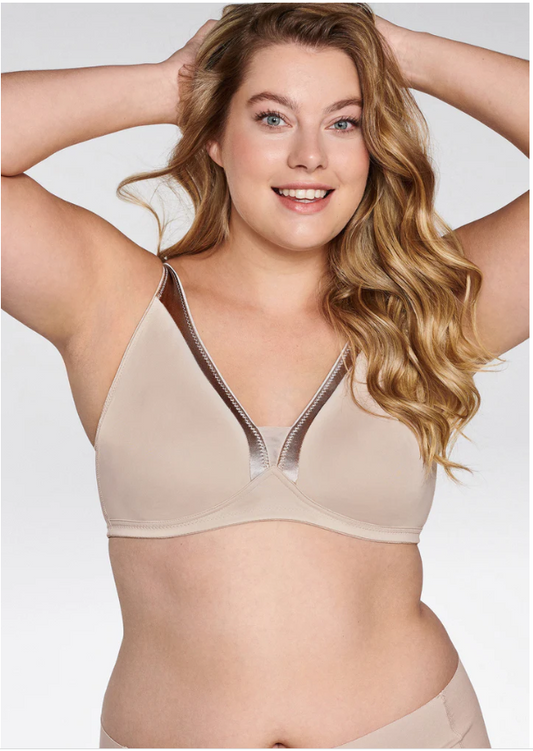Сутиен без банели с меки чаши NATURANA 5227