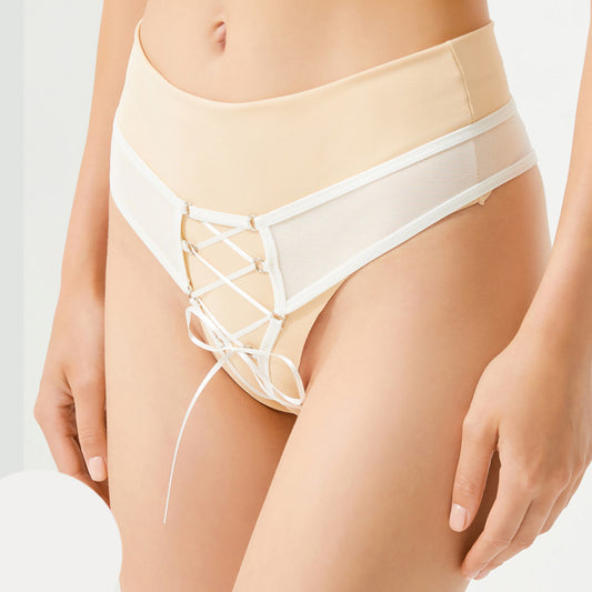 Секси прашки без дъно и с връзки 6088