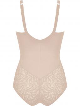 Стягащо боди с меки чаши без банели NATURANA 3090