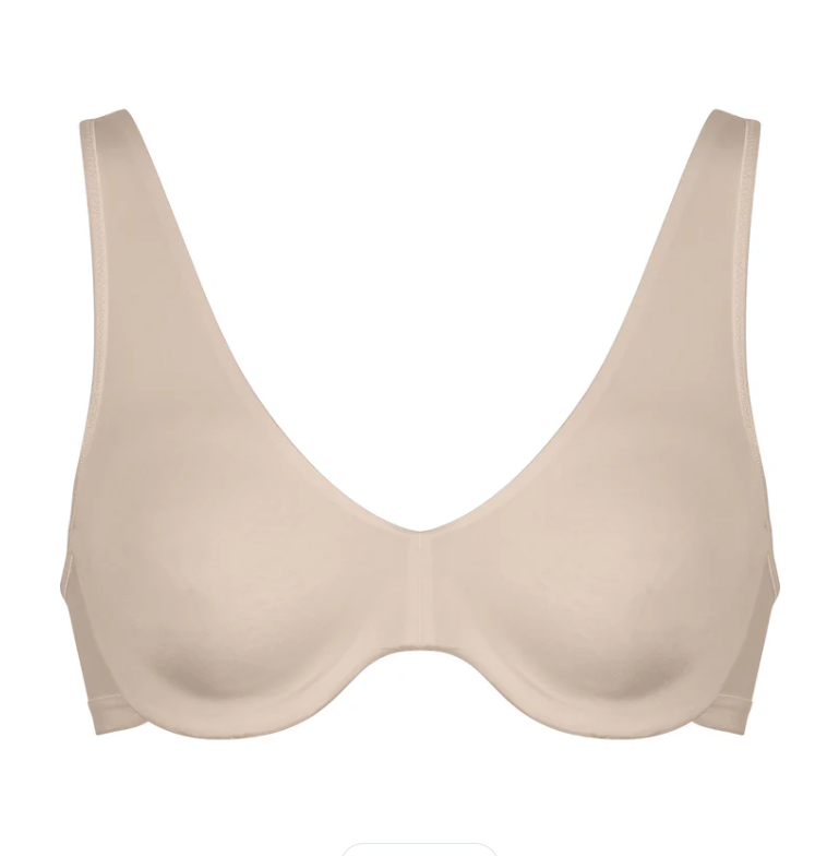 Сутиен с меки чаши и банели NATURANA 7683