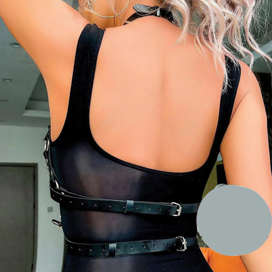 Кожен халтер харнес с регулиране AA-800281