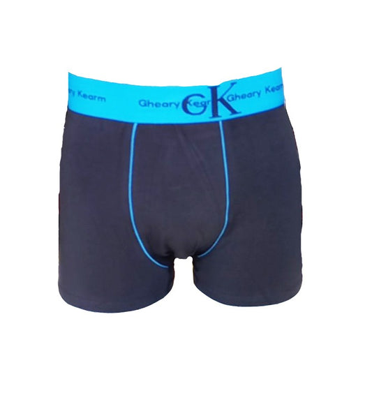 Мъжки памучни боксерки с плосък ластик 8529