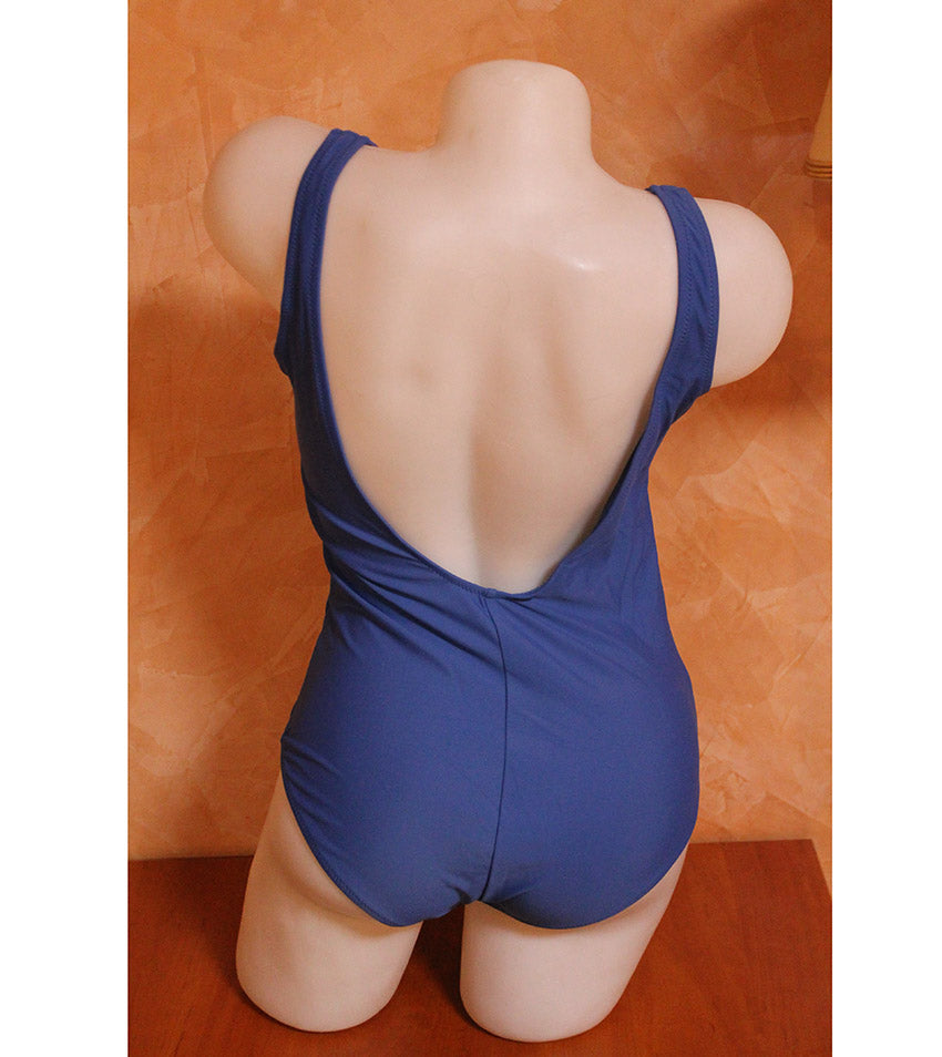 Цял бански с остро деколте 86025