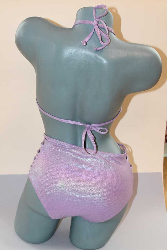 Дамски бански от две части с хамелеонов ефект 87574