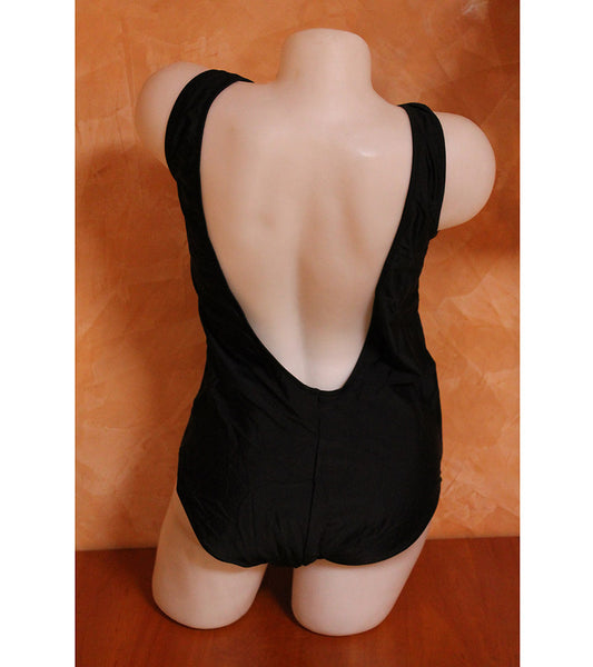 Цял бански с остро деколте 88121