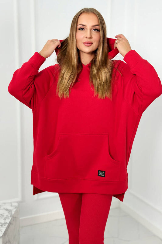 Комплект от ватиран суитчер с клин 9618