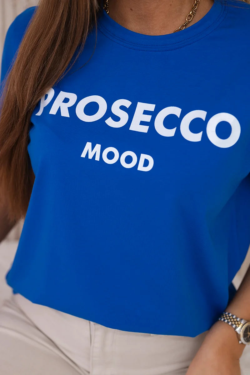 Памучна блуза Prosecco Mood 9666
