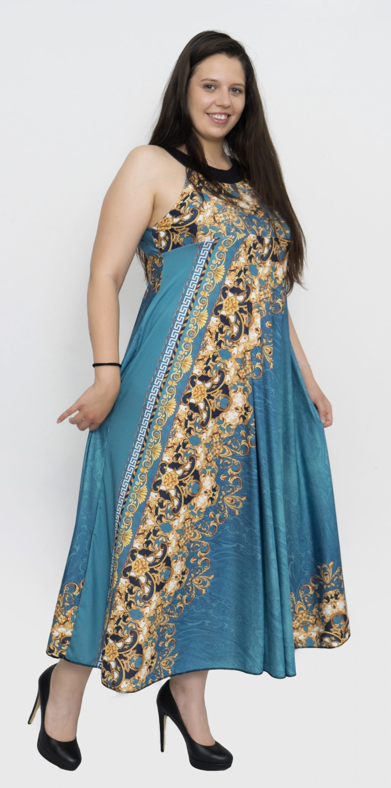 Дълга лятна рокля Тифани