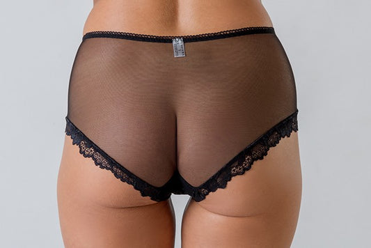 Дълбока еластична бикина с тюлена задна част GRETA FIGI BIG