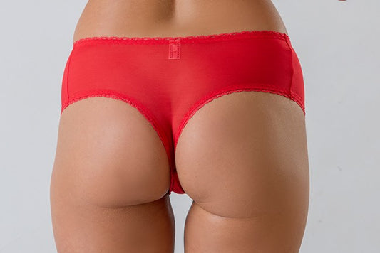 Дълбоки червени прашки HIPOLITA STRING