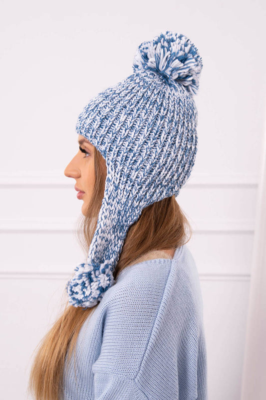 Дамска шапка с дълги уши Ема K343