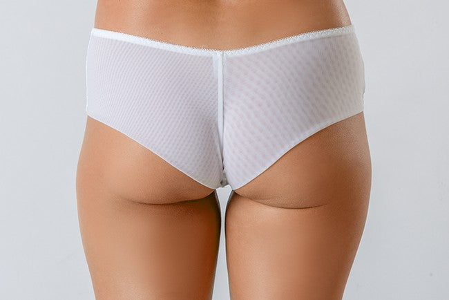 Бели дантелени боксери KAYLA SHORTY