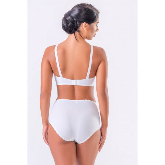 Бял сутиен с оформени чаши PAMELA PUSH UP