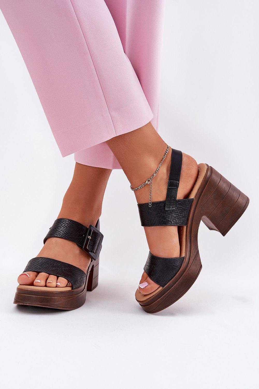 Сандали на ток model 213164 Step in style
