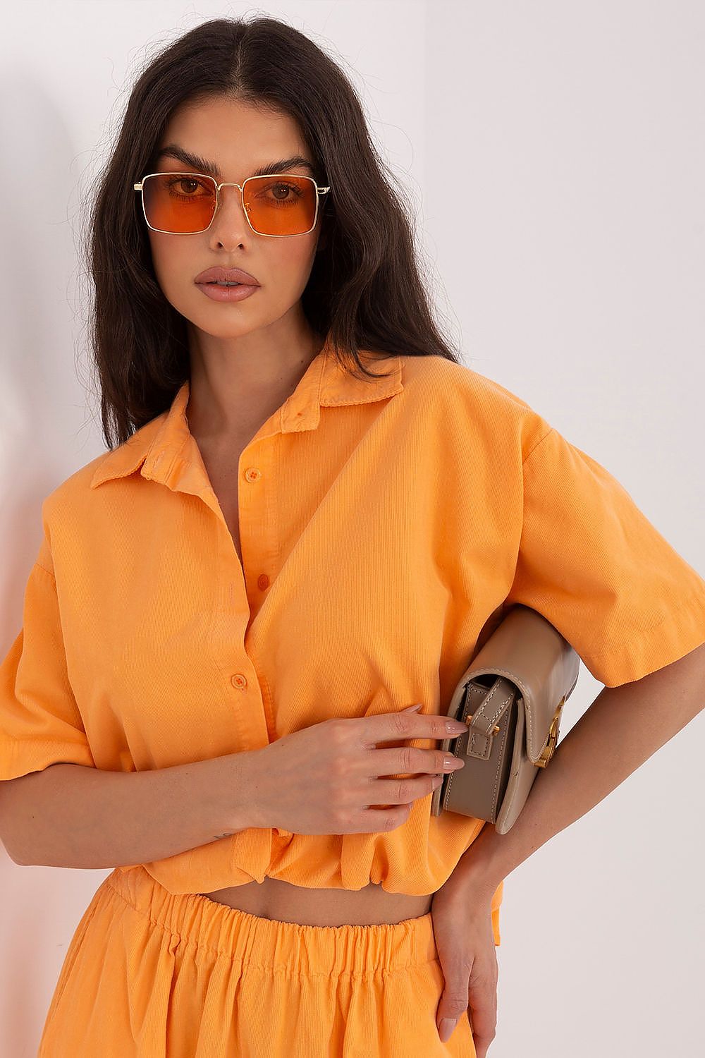 Риза с къс ръкав model 226022 Italy Moda