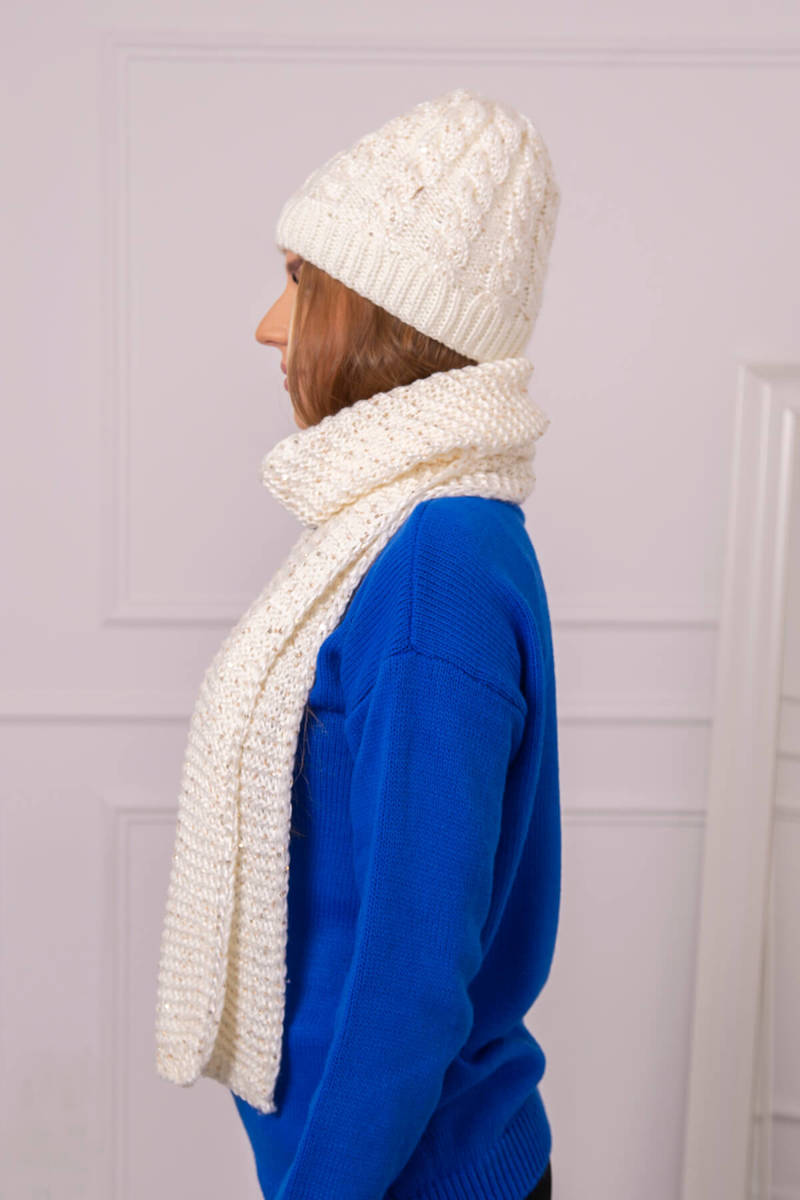 Комплект шапка с шал Dominika K361