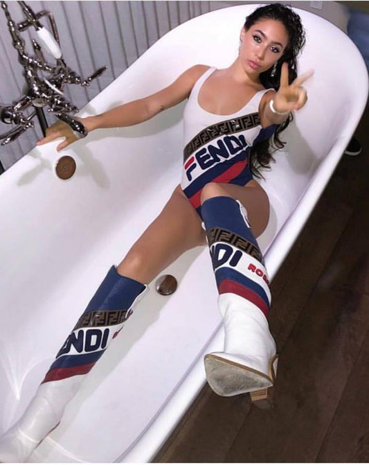 Цял дамски бански Сънрайз