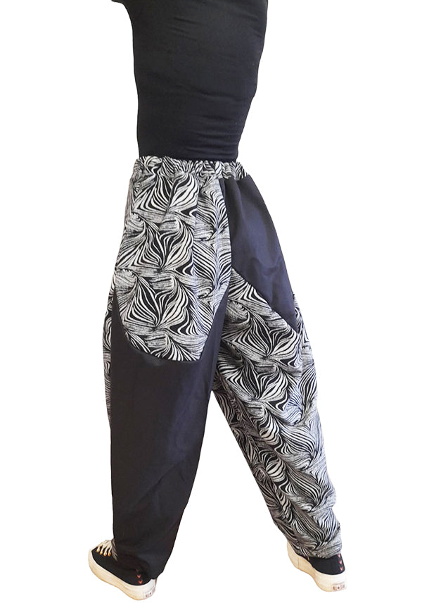 Дамски широк панталон Хана