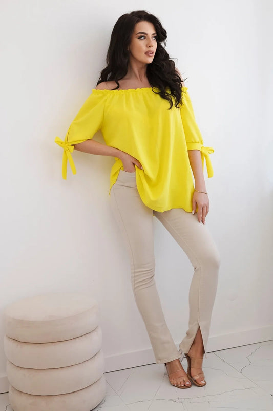 Испанска блуза с връзка на ръкава ИТ-27