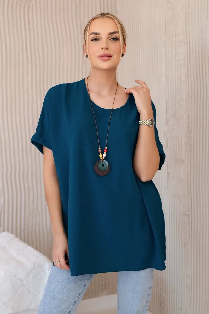 Голяма блуза с висулка ИТ-31