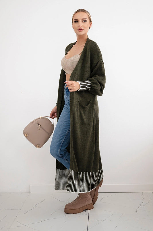 Дълга жилетка с джобове ИТ-48