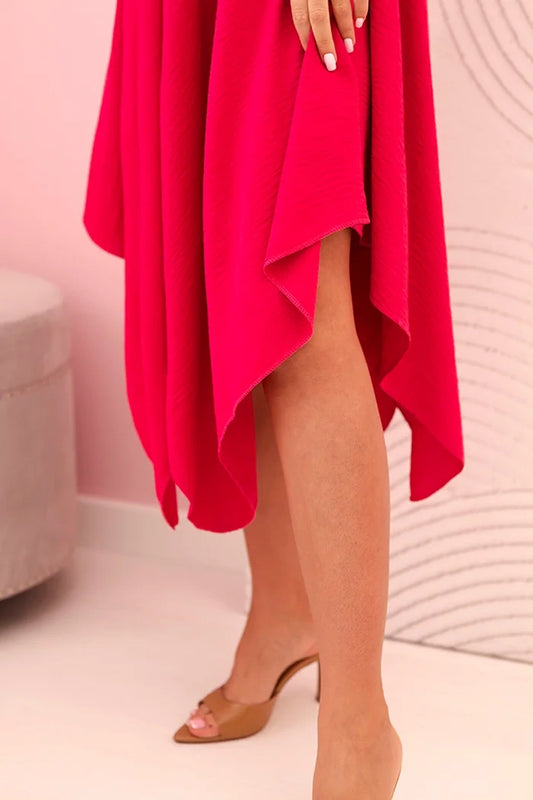 Дамска разкроена рокля с презрамки ИТ-73