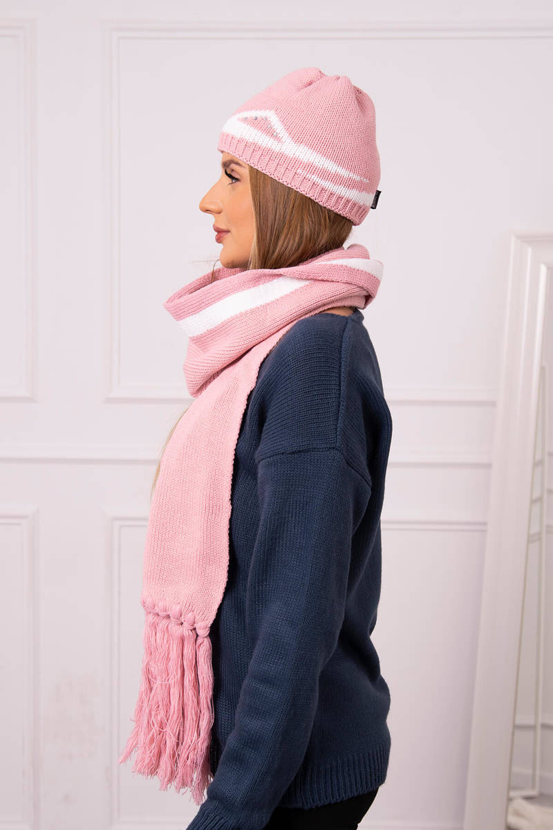 Комплект шапка с шал Jagna K356