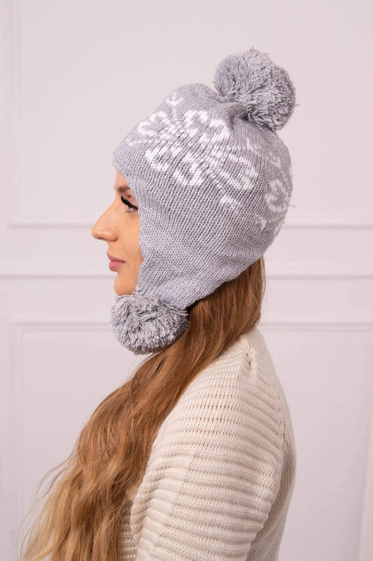 Дамска шапка с дълги уши Balbina K381