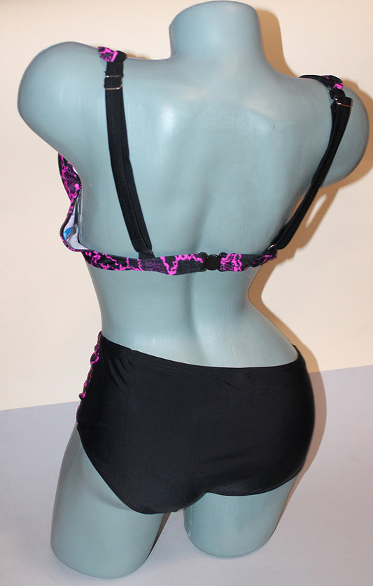 Дамски бански в две части Лила